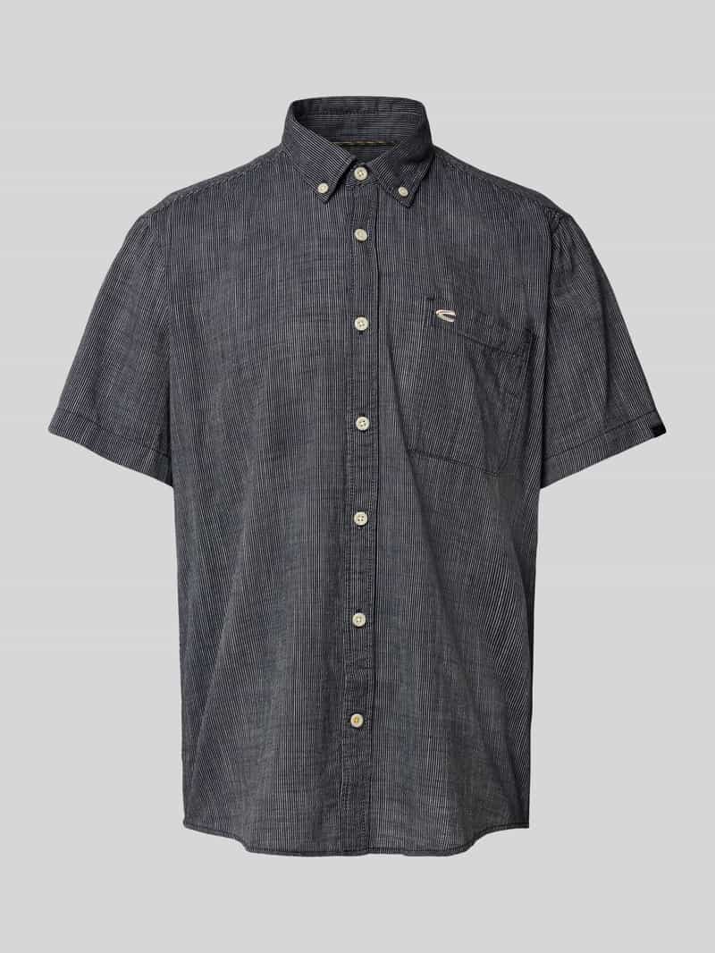 Koszula casualowa o kroju regular fit z kołnierzykiem typu button down model ‘Yarn’