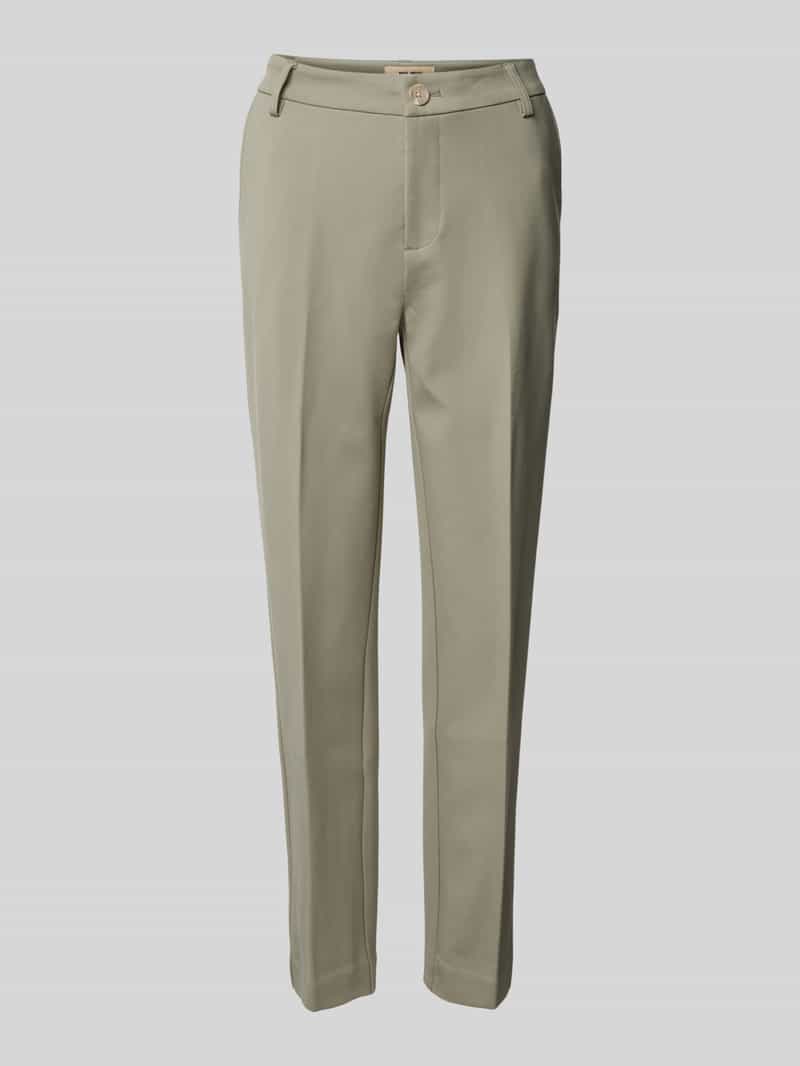 Spodnie materiałowe z lamowanymi kieszeniami model ‘INES’