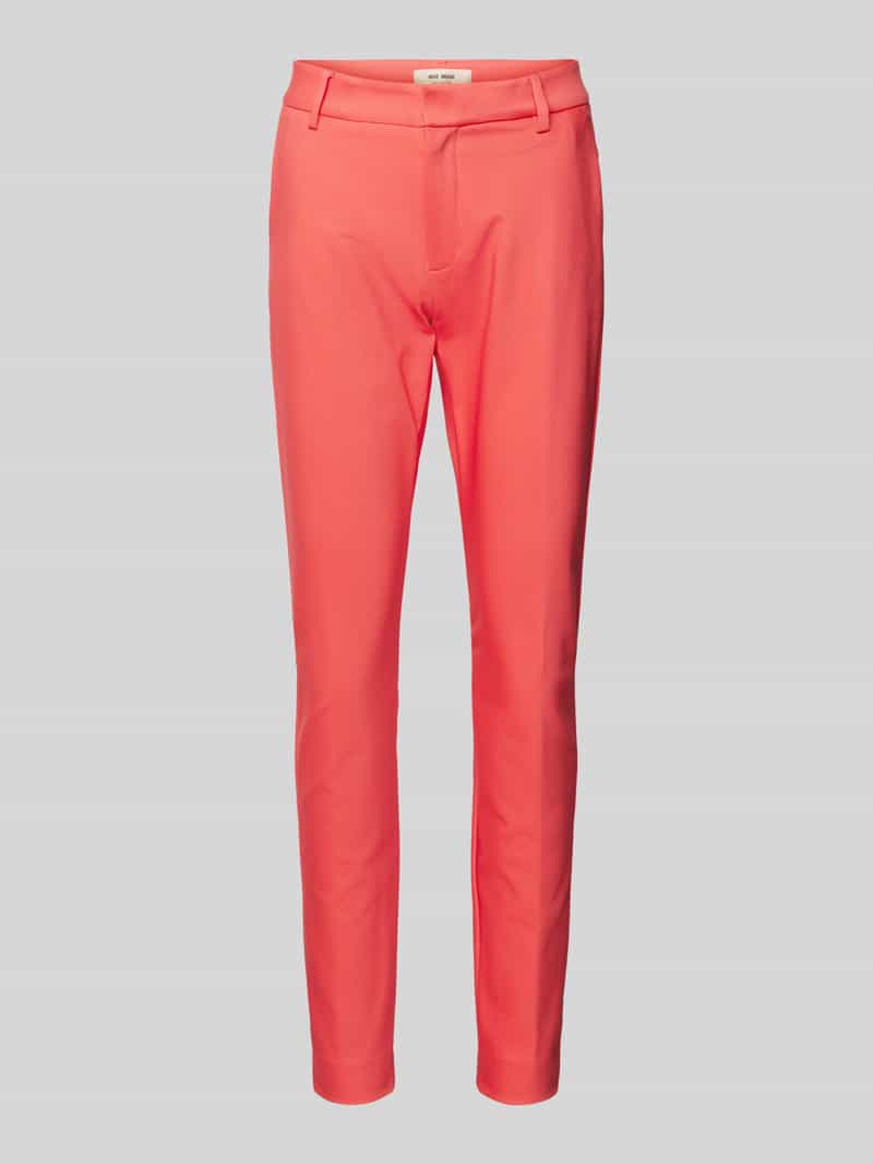 Spodnie materiałowe o kroju slim fit ze szlufkami na pasek model ‘Abbey Night’