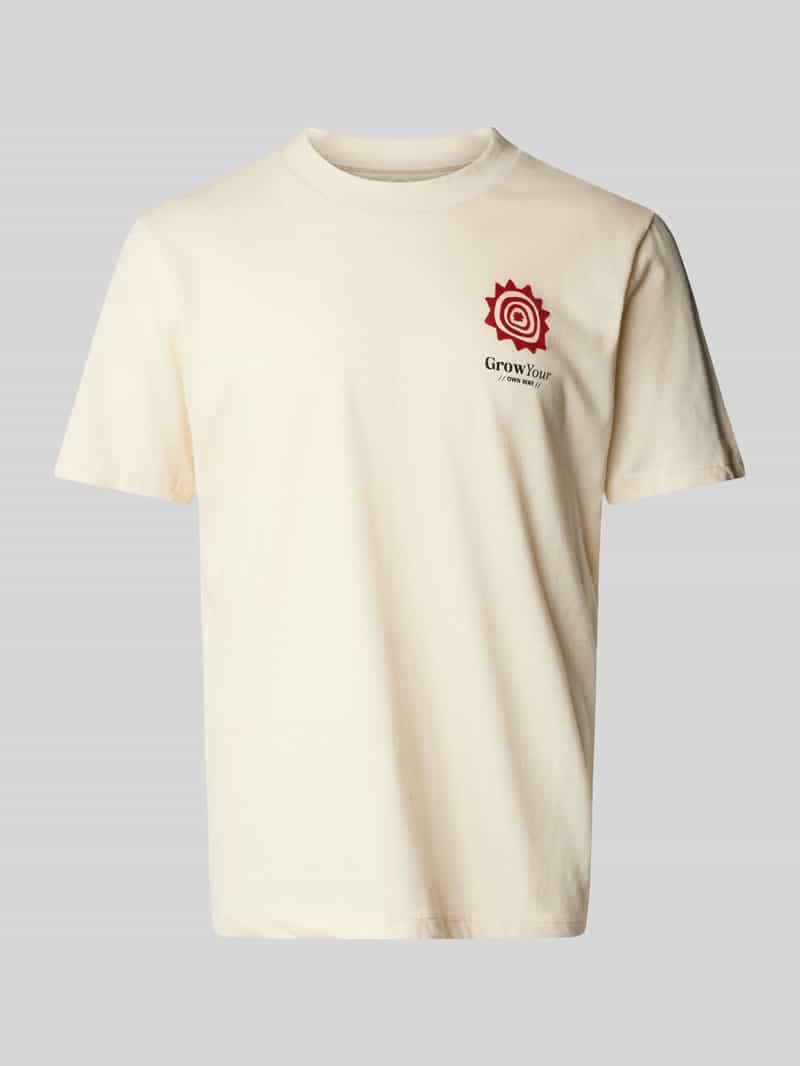 T-shirt z nadrukiem z logo model ‘JAISON’