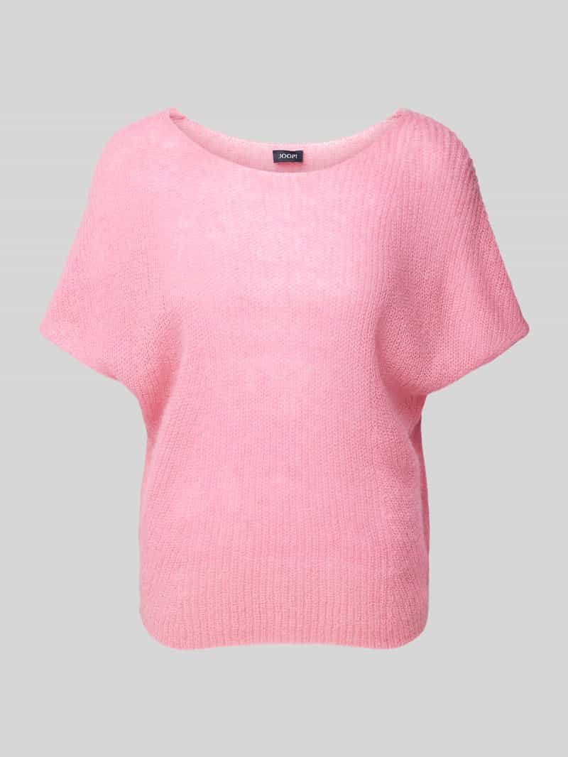 T-shirt z imitacji dzianiny model ‘Katja’
