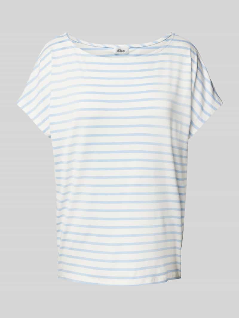 T-shirt o kroju relaxed fit z mieszanki wiskozy z obniżonymi ramionami