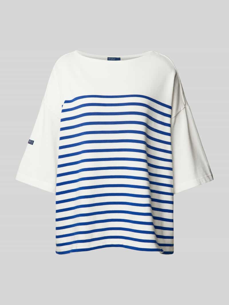 Sweter z dzianiny o kroju oversized z rękawem o dł. 3/4