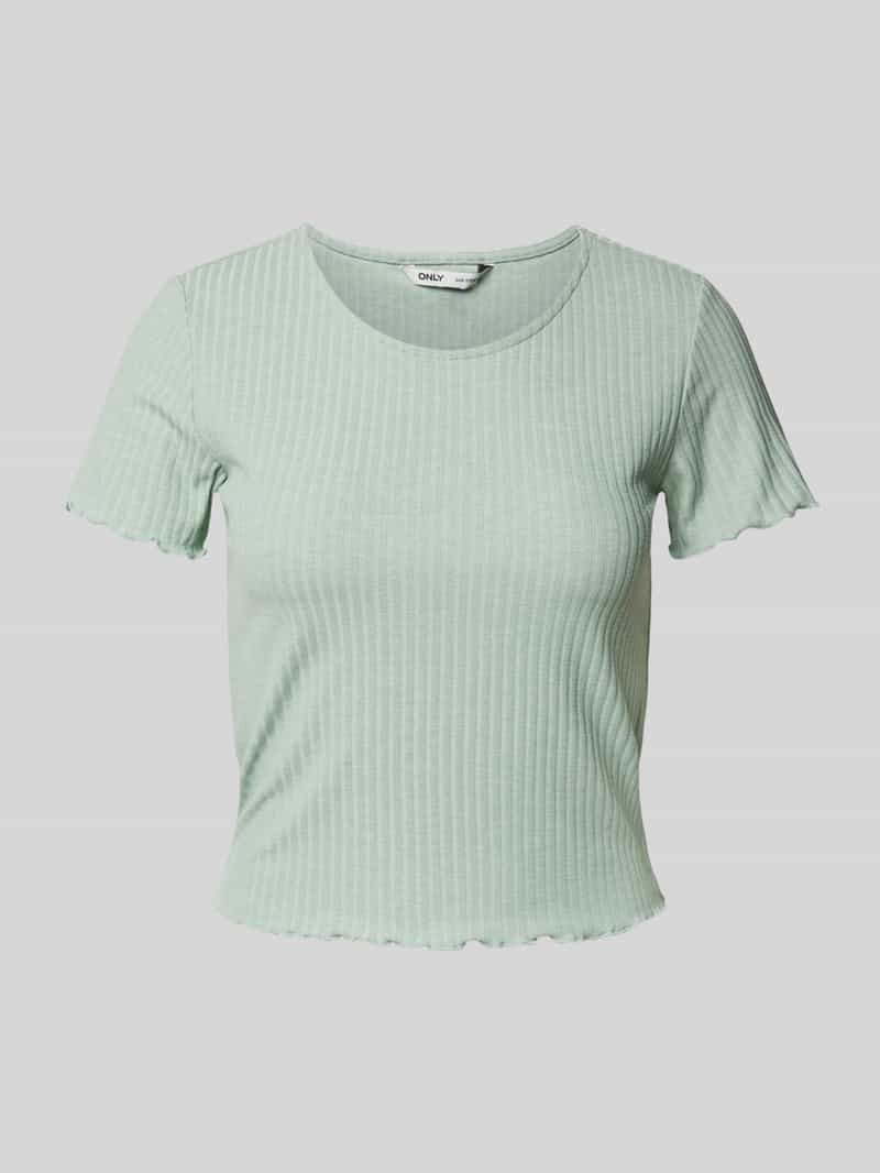 T-shirt o kroju regular fit z dodatkiem wiskozy