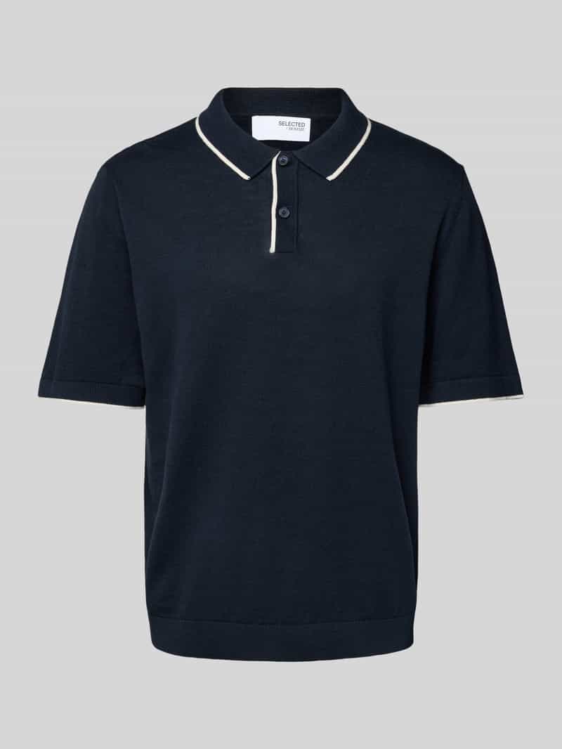 Koszulka polo z rękawem o dł. 1/2 model ‘MATTIS’