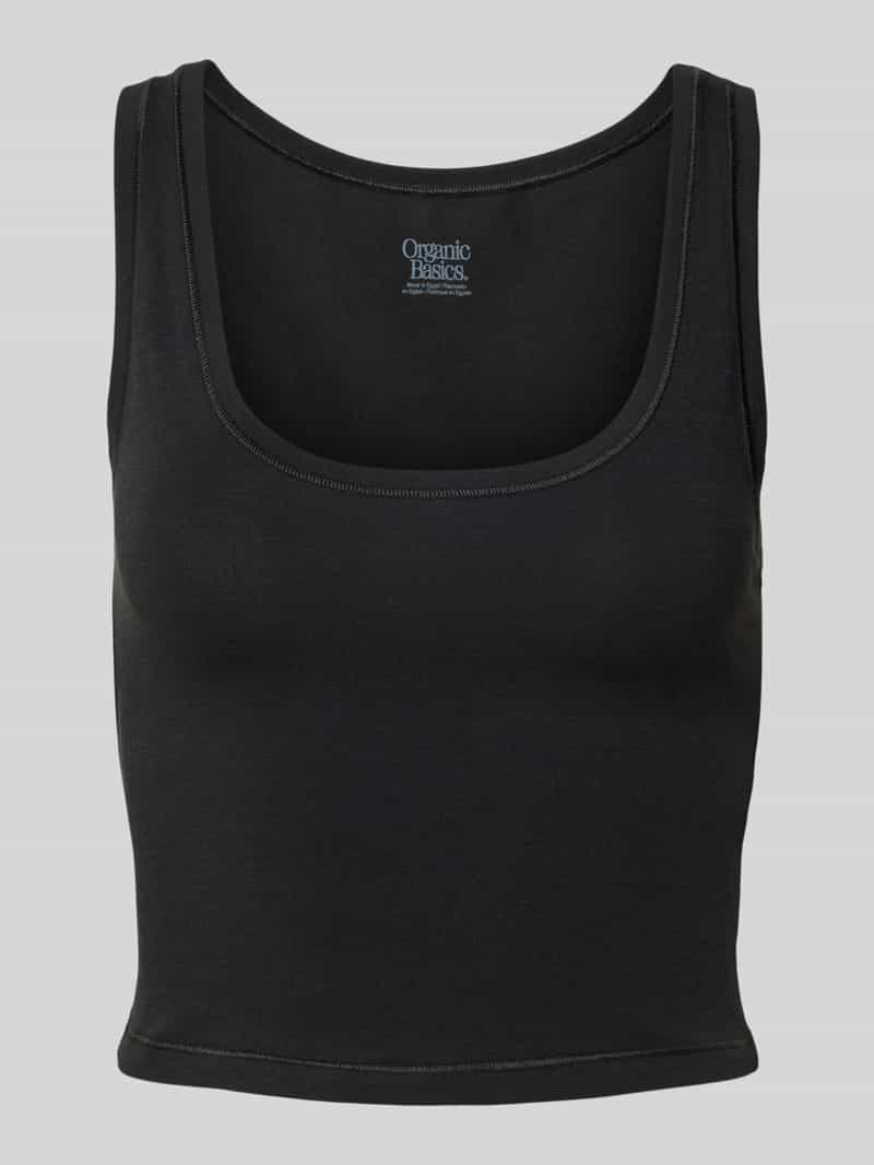 Top o kroju slim fit z dodatkiem bawełny