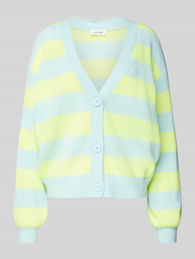 Kurtka z dzianiny o kroju oversized z mieszanki lnu i kaszmiru