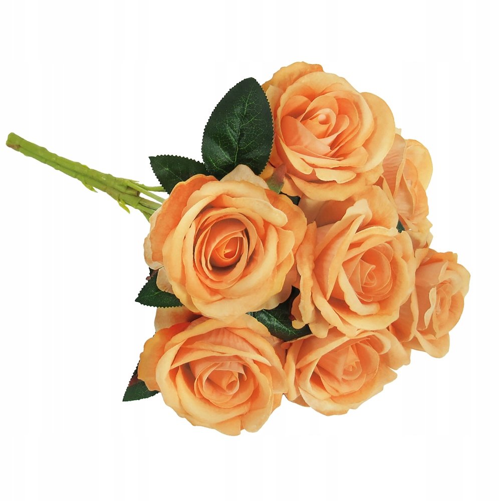 RÓŻA BUKIET RÓŻ SZTUCZNYCH KWIATÓW GAŁĄZKI KWIATY NA PREZENT DZIEŃ KOBIET