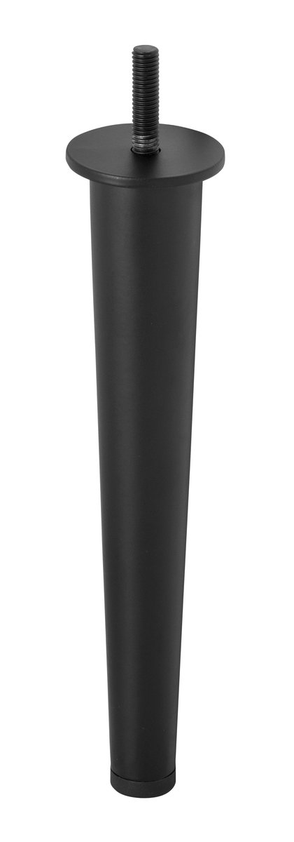 Noga meblowa do łóżka kanapy CZARNY MAT loft prosta uniwersalna HXXX SL033 Noga meblowa do łóżka kanapy CZARNY MAT loft prosta uniwersalna H220 mocn..