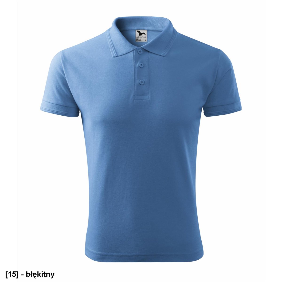 Koszulka polo w kolorze błękitny XL