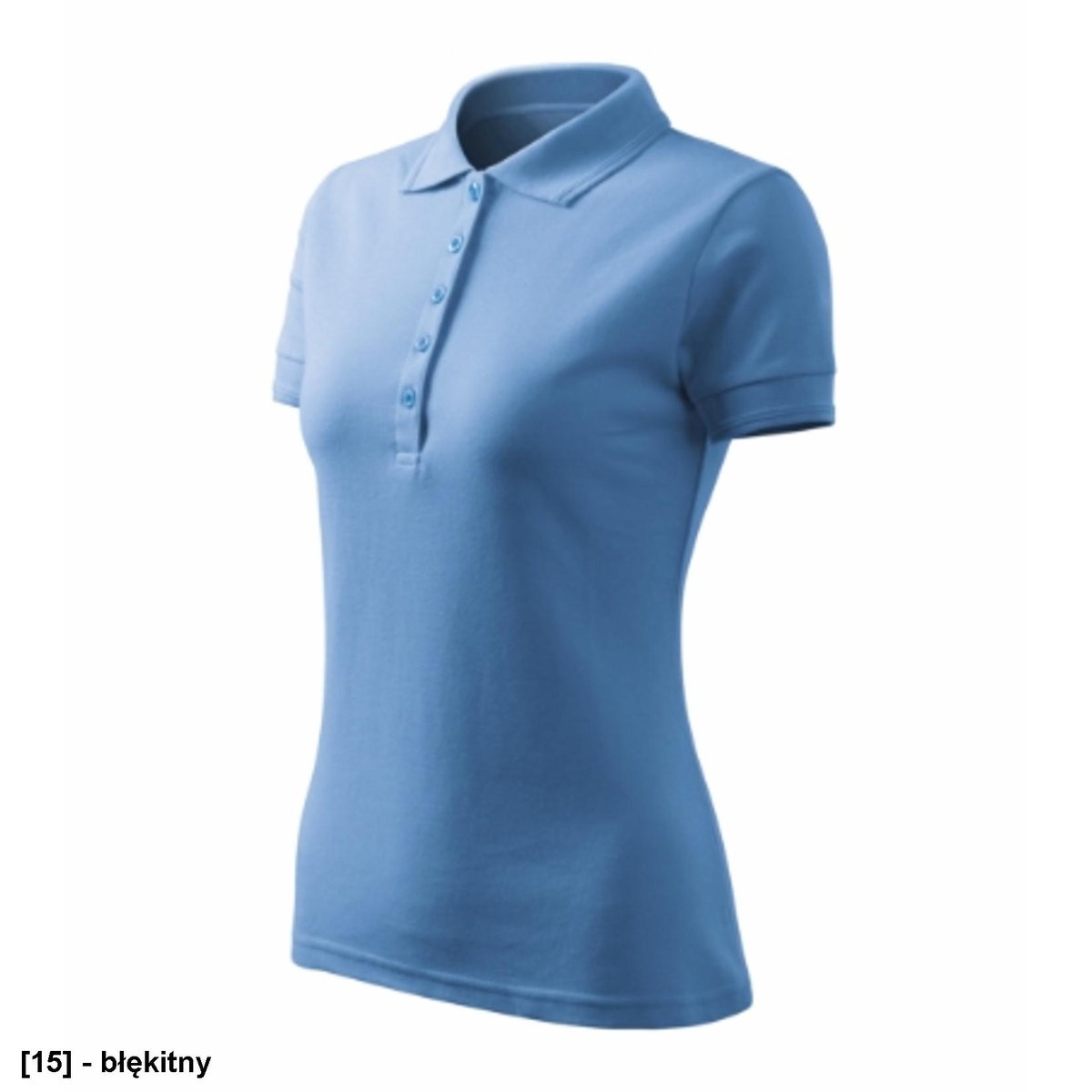 Koszulka polo w kolorze błękitny XL