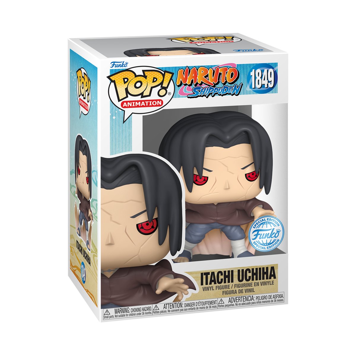 Funko POP! Exclusive,figurka kolekcjonerska,Naruto Shippuden,Naruto S- Edo Itachi w/CH(GW)