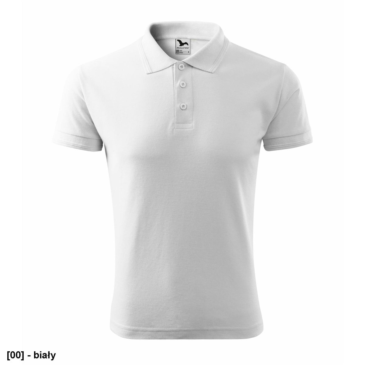 Koszulka polo w kolorze biały 3XL