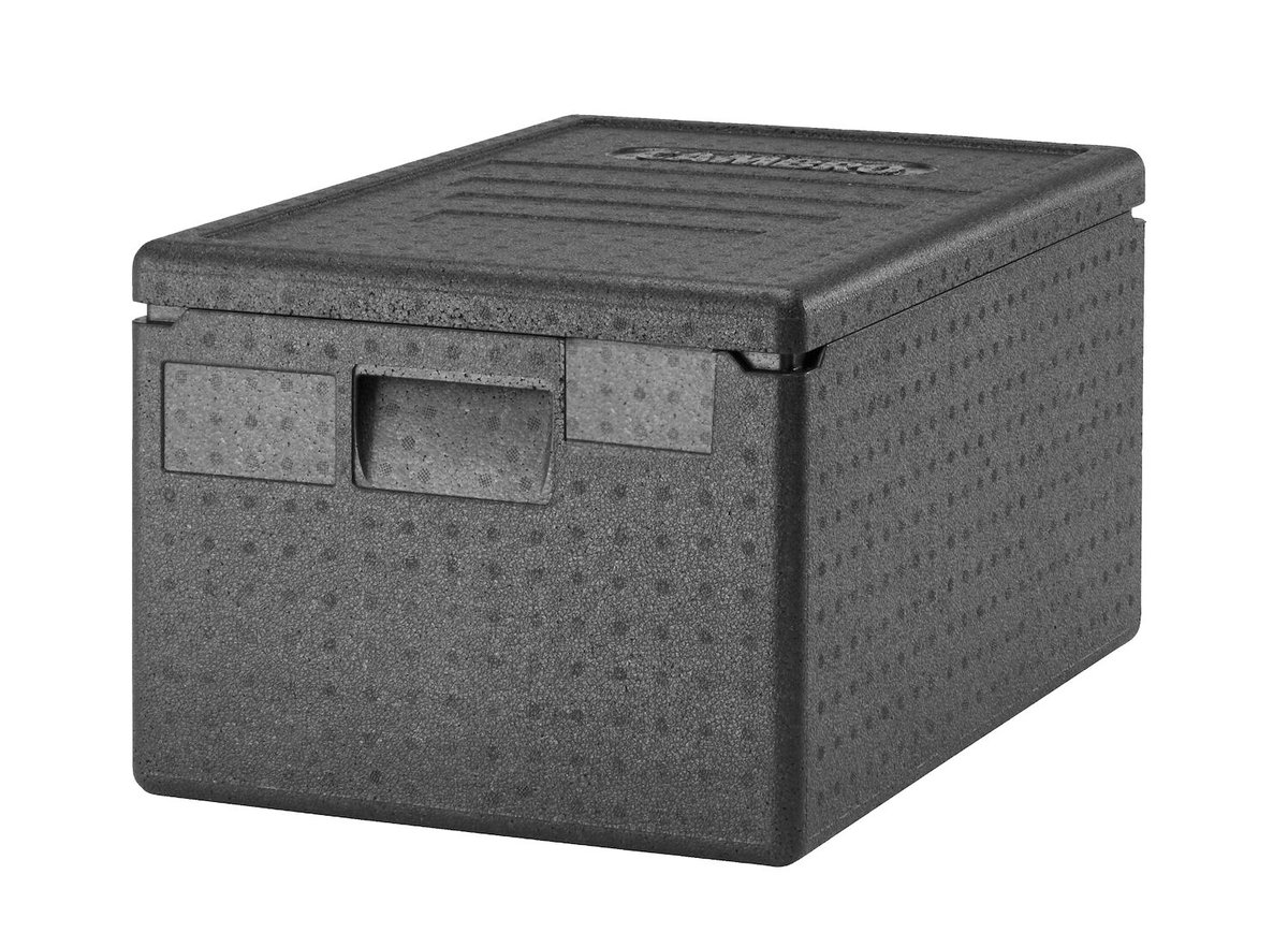 Pojemnik termoizolacyjny Cam GoBox 46 L, Cambro, GN 1/1, czarny, 600x400x(H)316mm