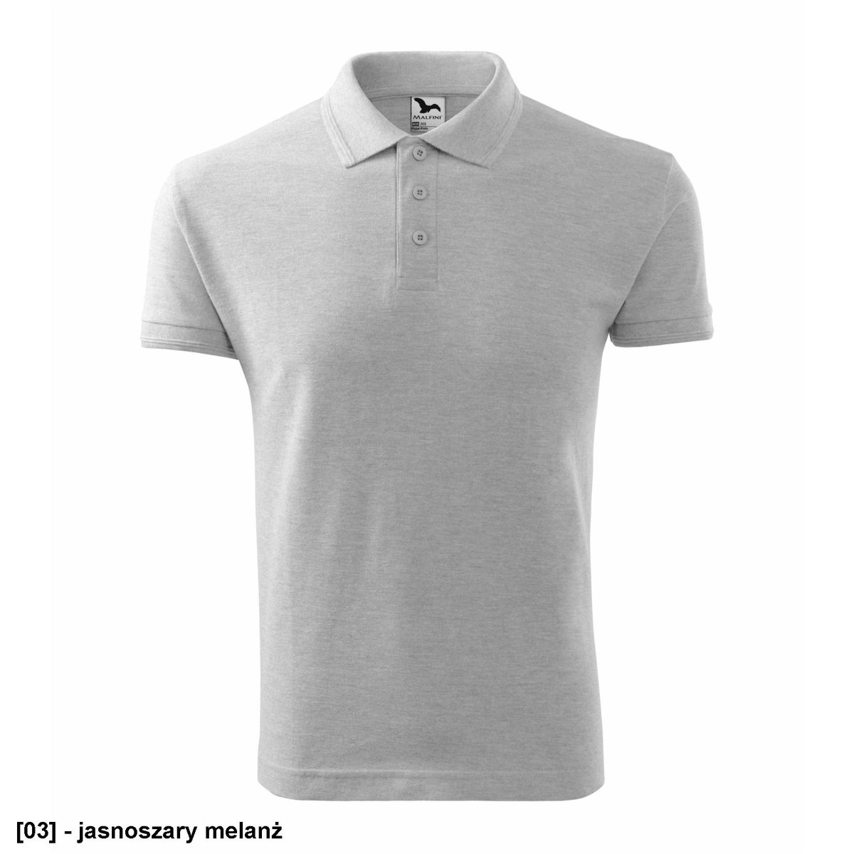 Koszulka polo w kolorze stalowy XL