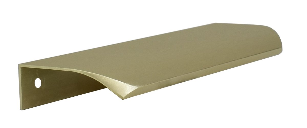 Uchwyt meblowy krawędziowy ZŁOTY LOFT 11,6 cm kuchenny elegancki matowy UA02
