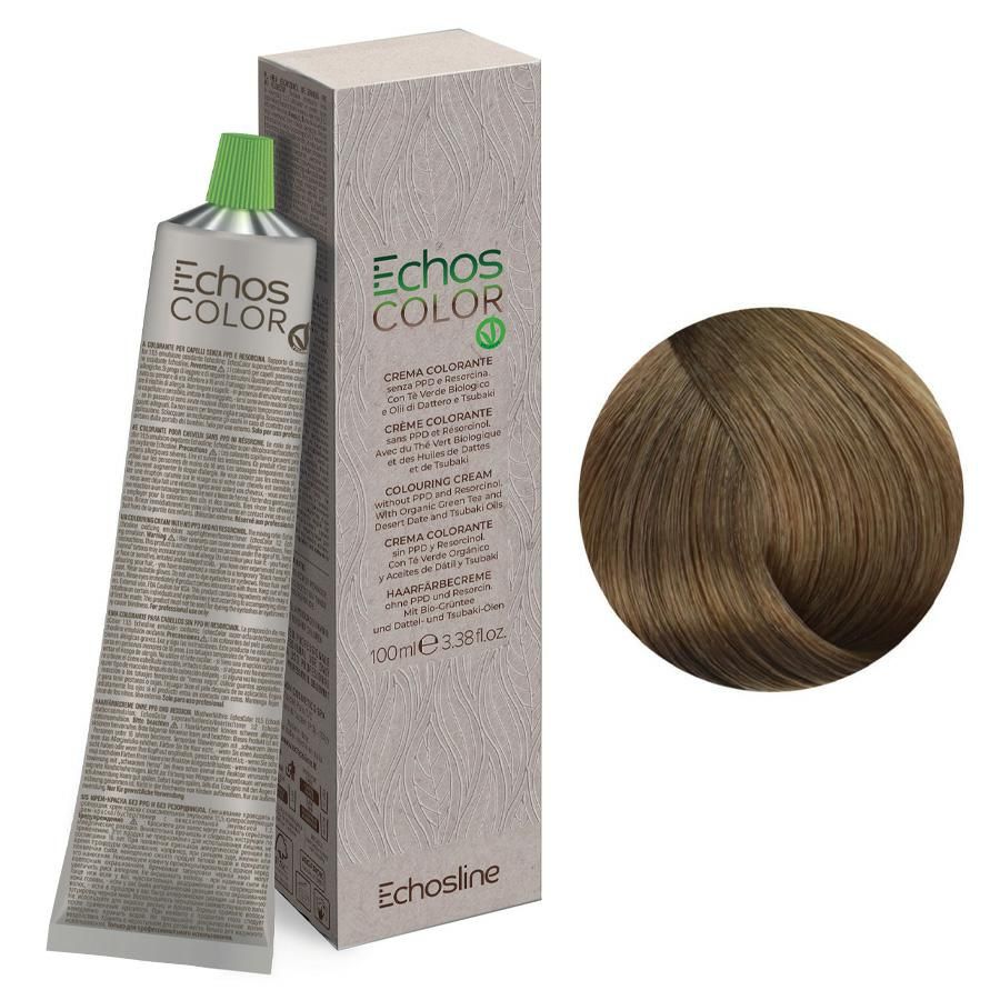 Echosline Echoscolor, kremowa farba do włosów, 7.0, 100ml