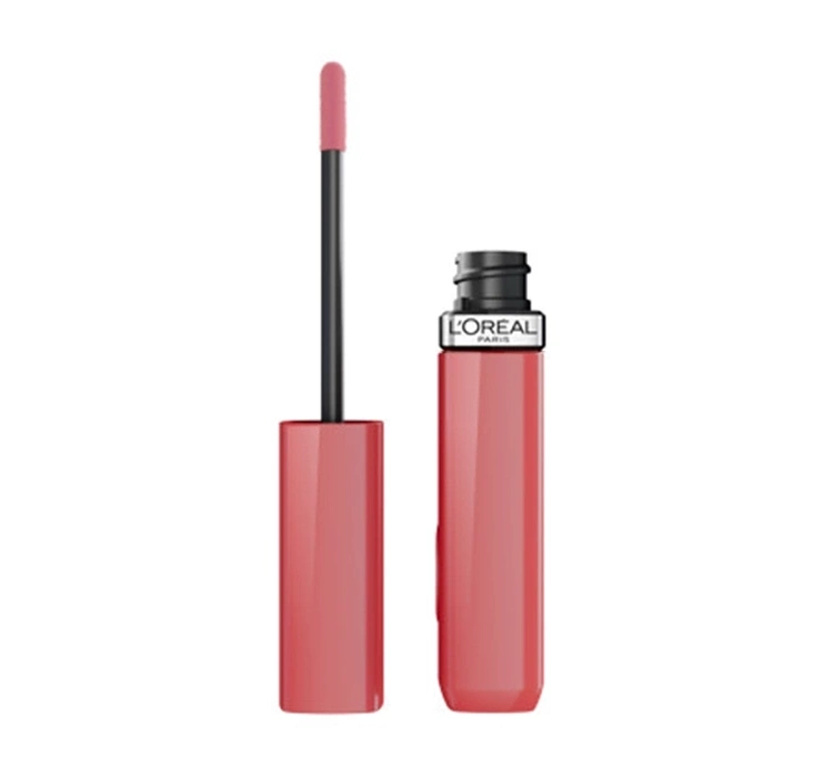 L'Oréal Paris Infaillible Laque Resistance pomadka do ust w płynie 600 Le Nu Rose 4,3ml