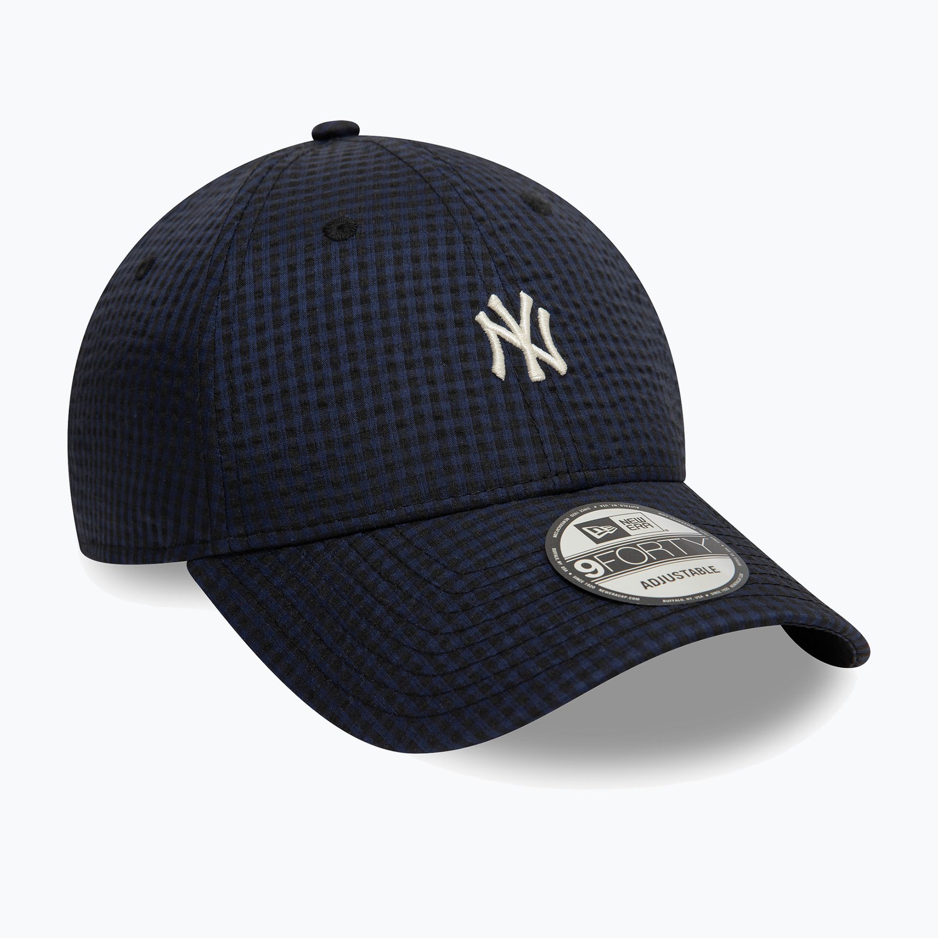 Czapka z daszkiem New Era Seersucker 9Forty New York Yankees navy WYSYŁKA W 24H 30 DNI NA ZWROT