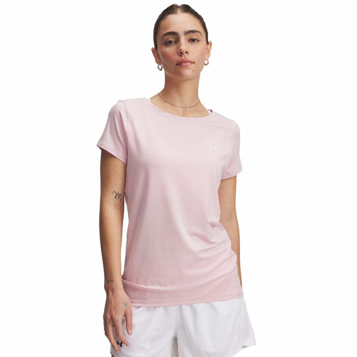 Koszulka damska Under Armour Tech Mesh SS Rozmiar: S / Kolor: różowy