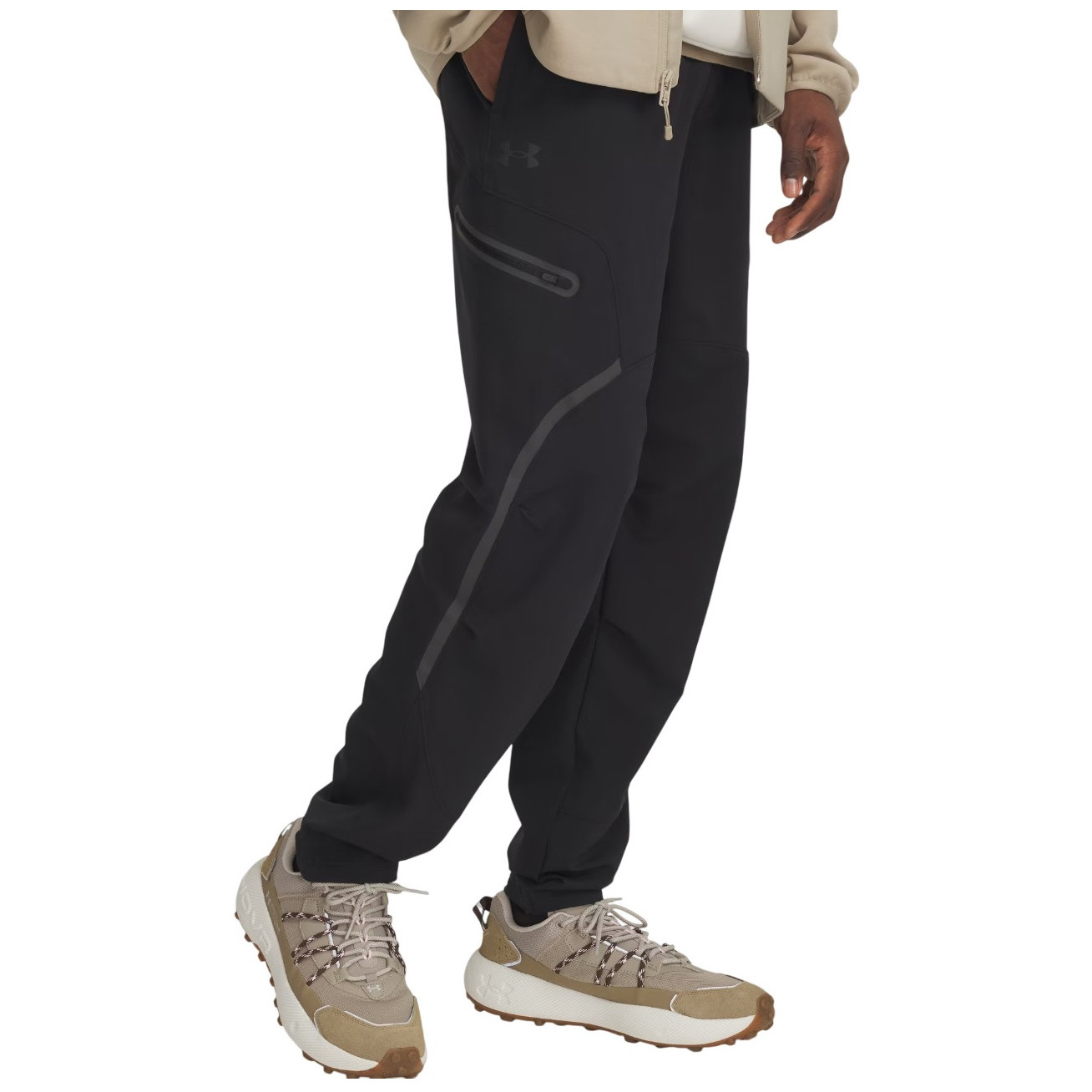 Spodnie męskie Under Armour Unstoppable Cargo Pant Rozmiar: L / Kolor: czarny