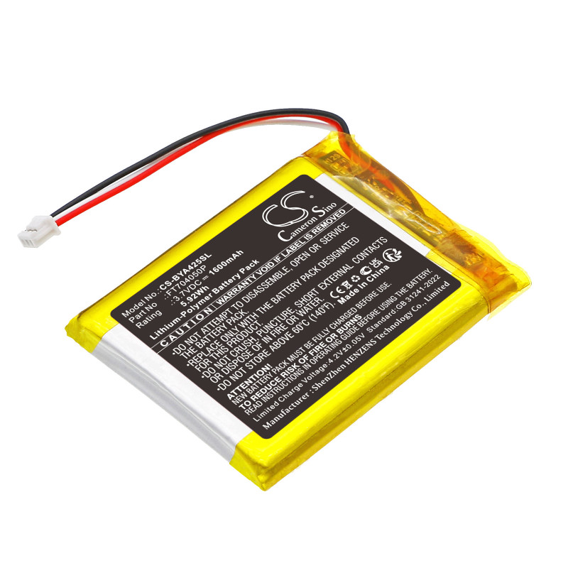 Babymoov A014425 / FT704050P 1600mAh 5.92Wh Li-Polymer 3.7V (Cameron Sino)