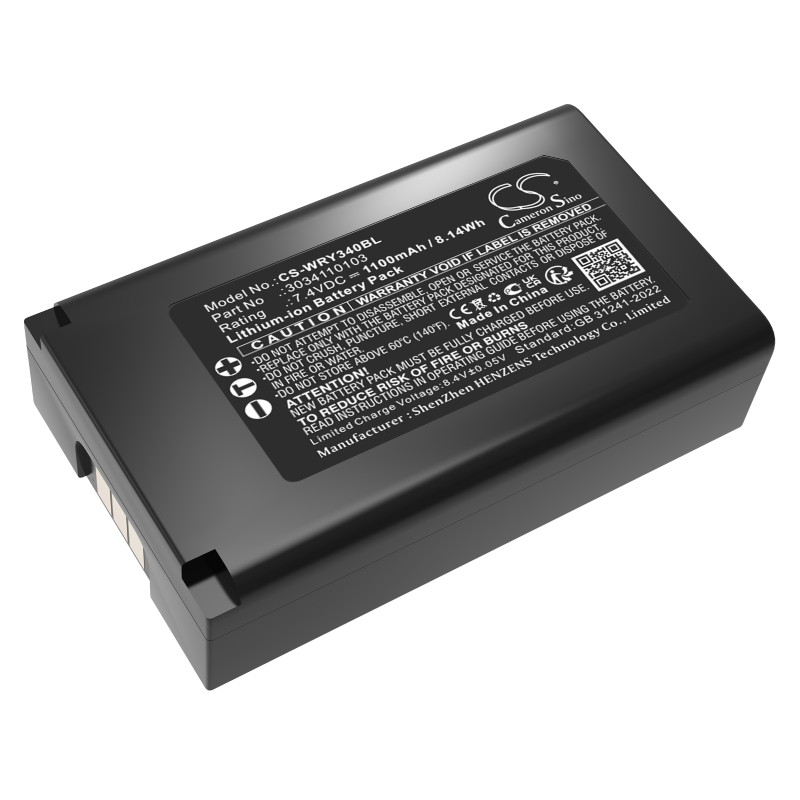 Worldline Yoximo / 3034110103 1100mAh 8.14Wh Li-Ion 7.4V (Cameron Sino)
