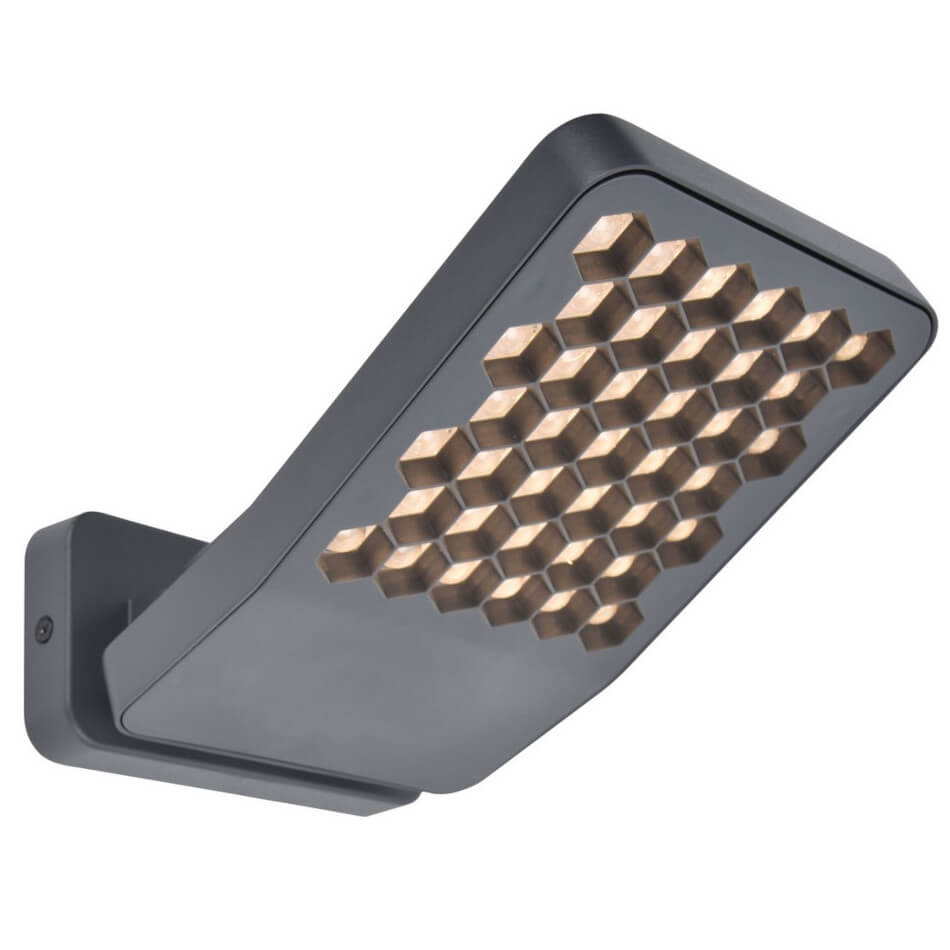 Regulowana lampa elewacyjna ATLANTIS 7801605118 LED 13,7W 3000K IP54 szara