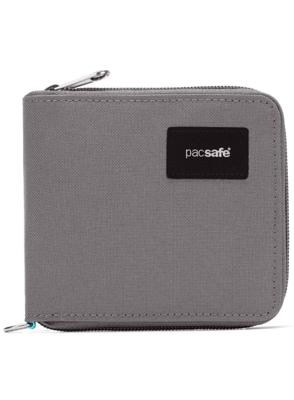 Portfel antykradzieżowy Pacsafe RFIDsafe Zip Around Wallet - stone