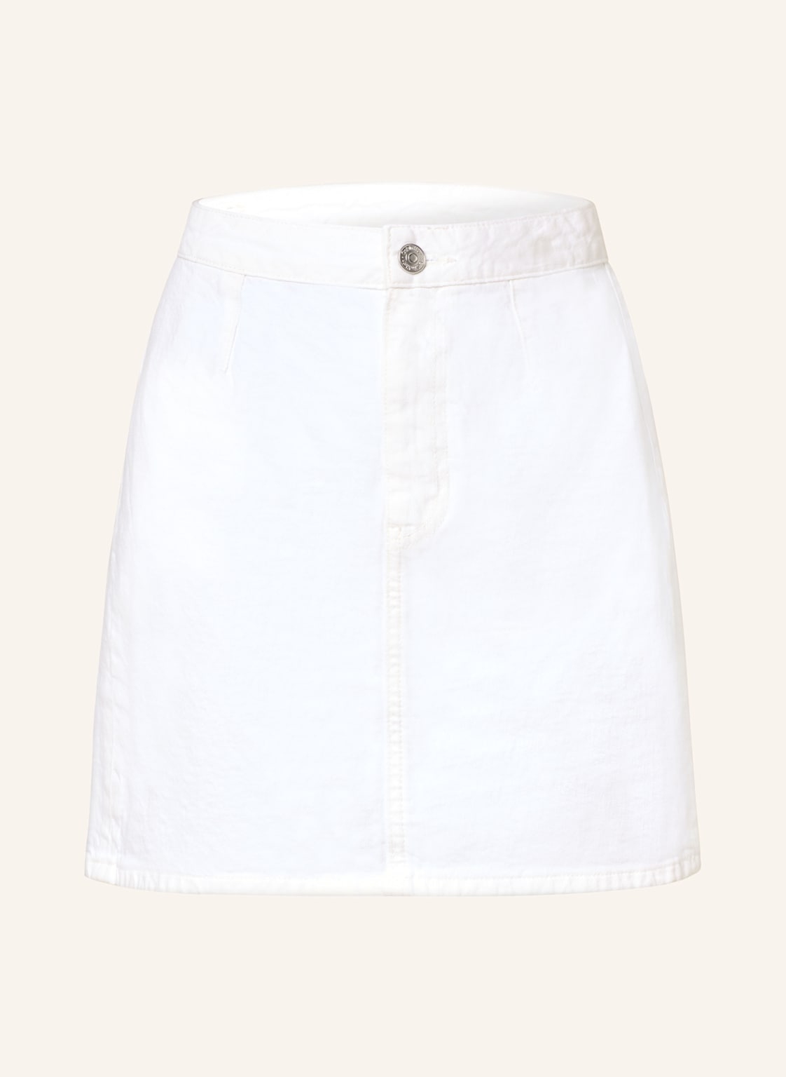 Calvin Klein Jeans Spódnica Jeansowa weiss