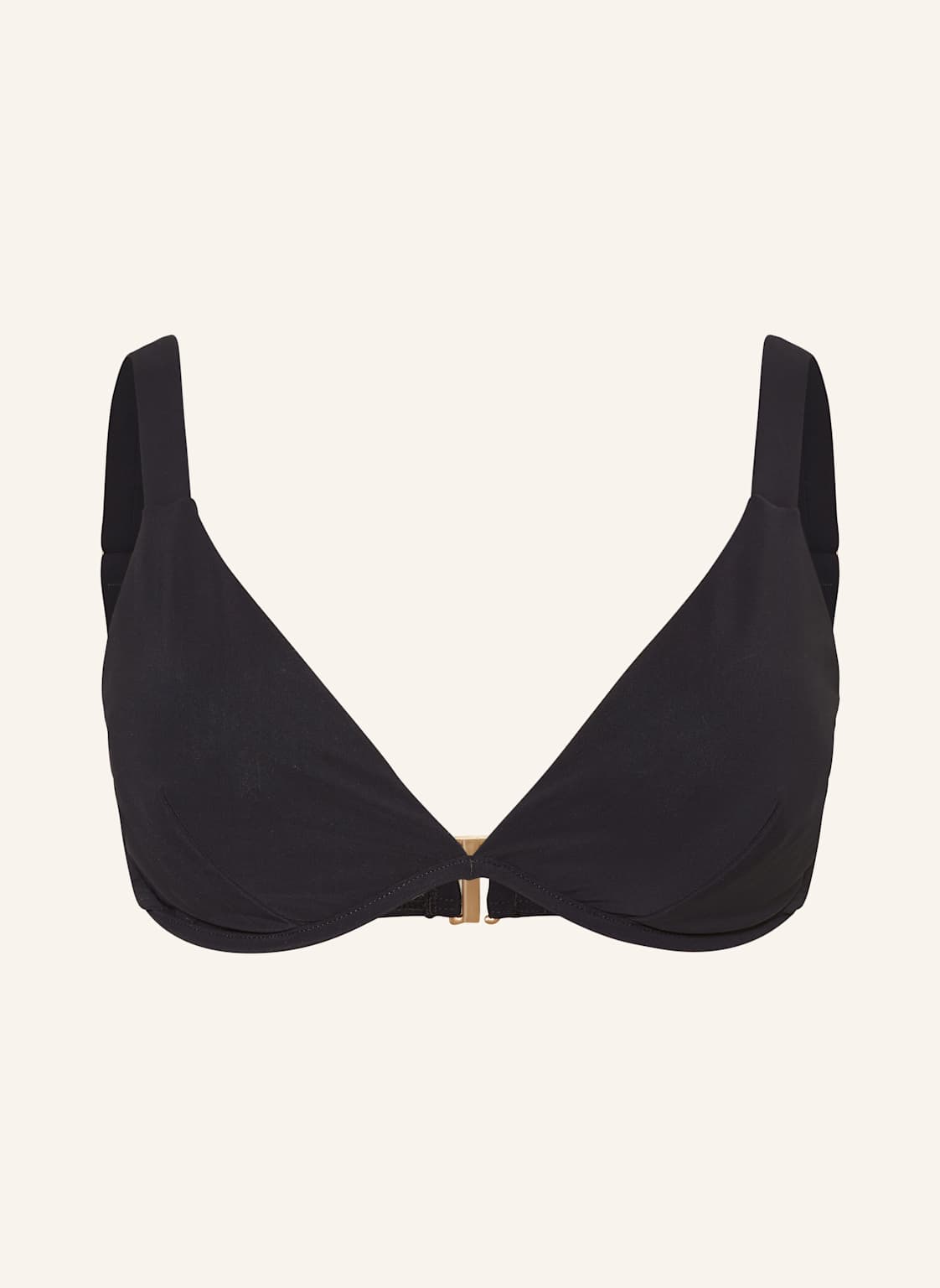 Jets Australia Góra Od Bikini Z Fiszbinami Jetset schwarz