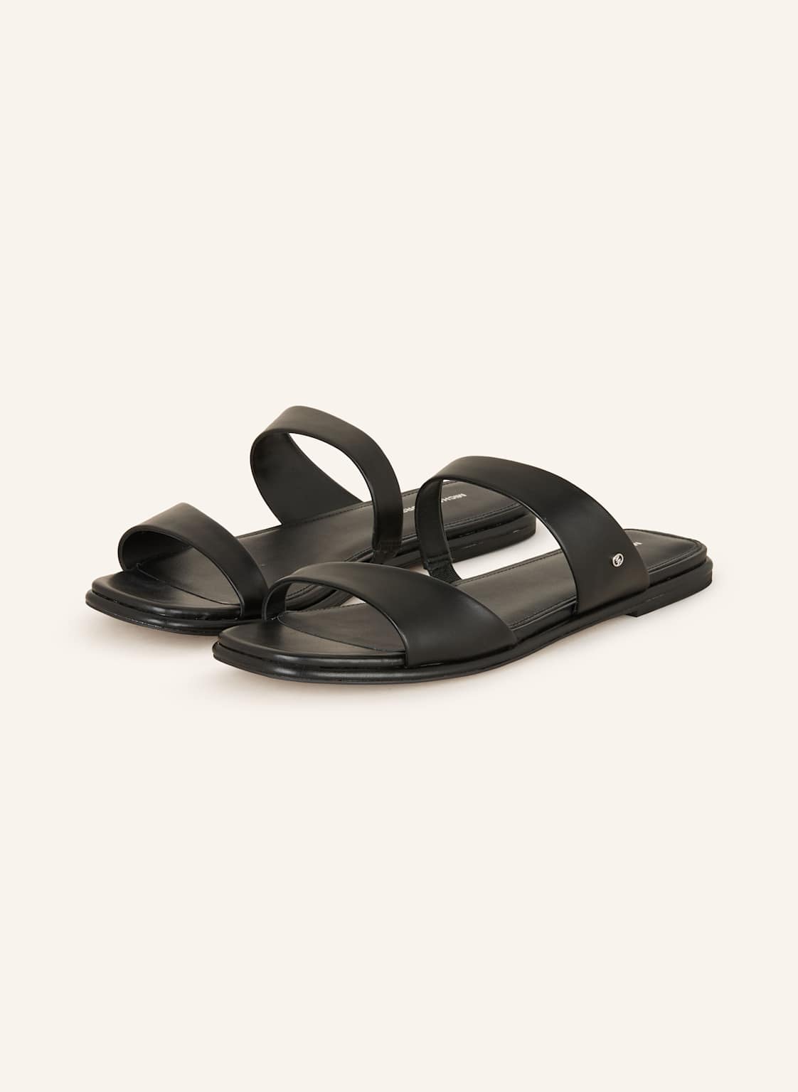 Michael Kors Klapki Jaida schwarz