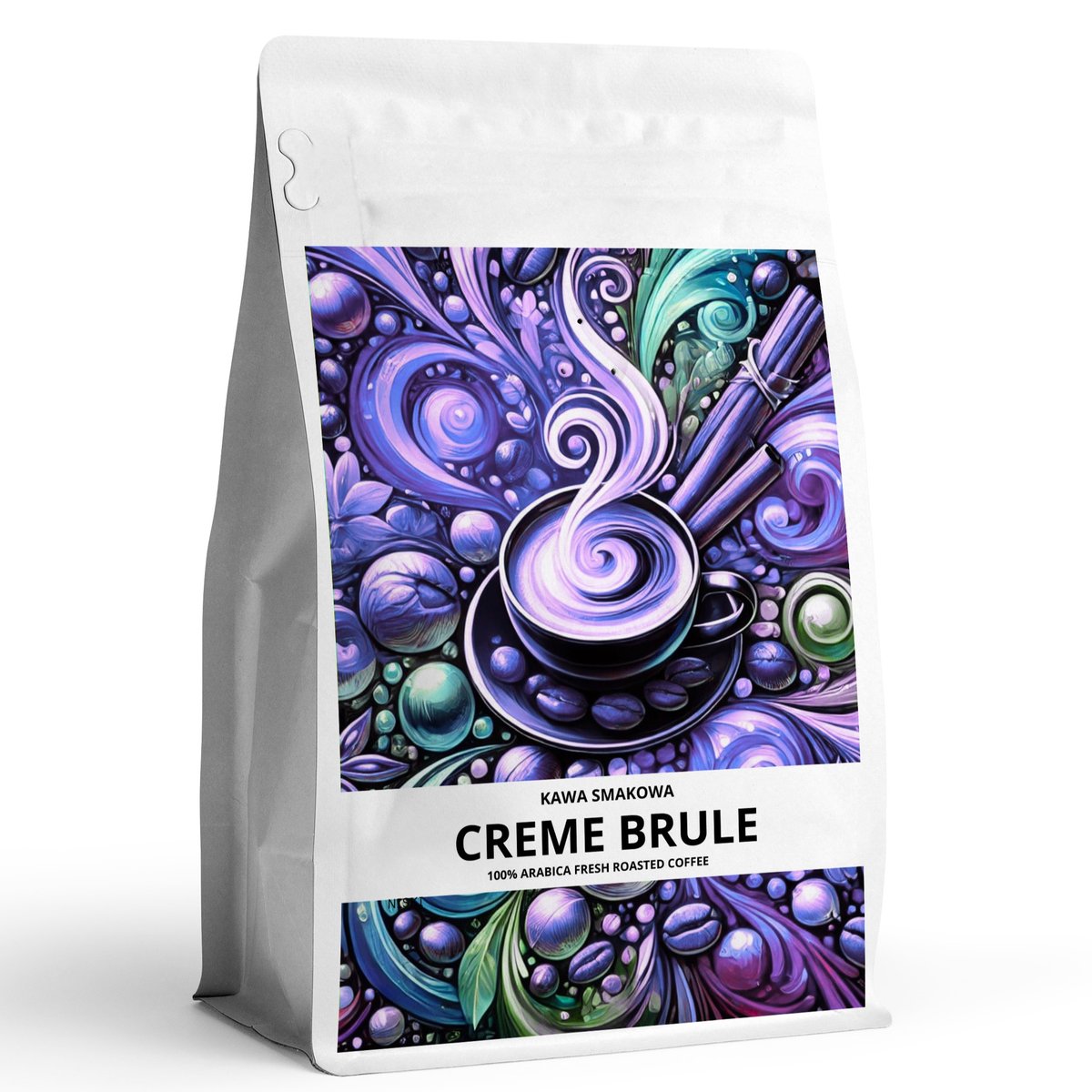 Kawa smakowa mielona CREME BRULE 100 % arabica