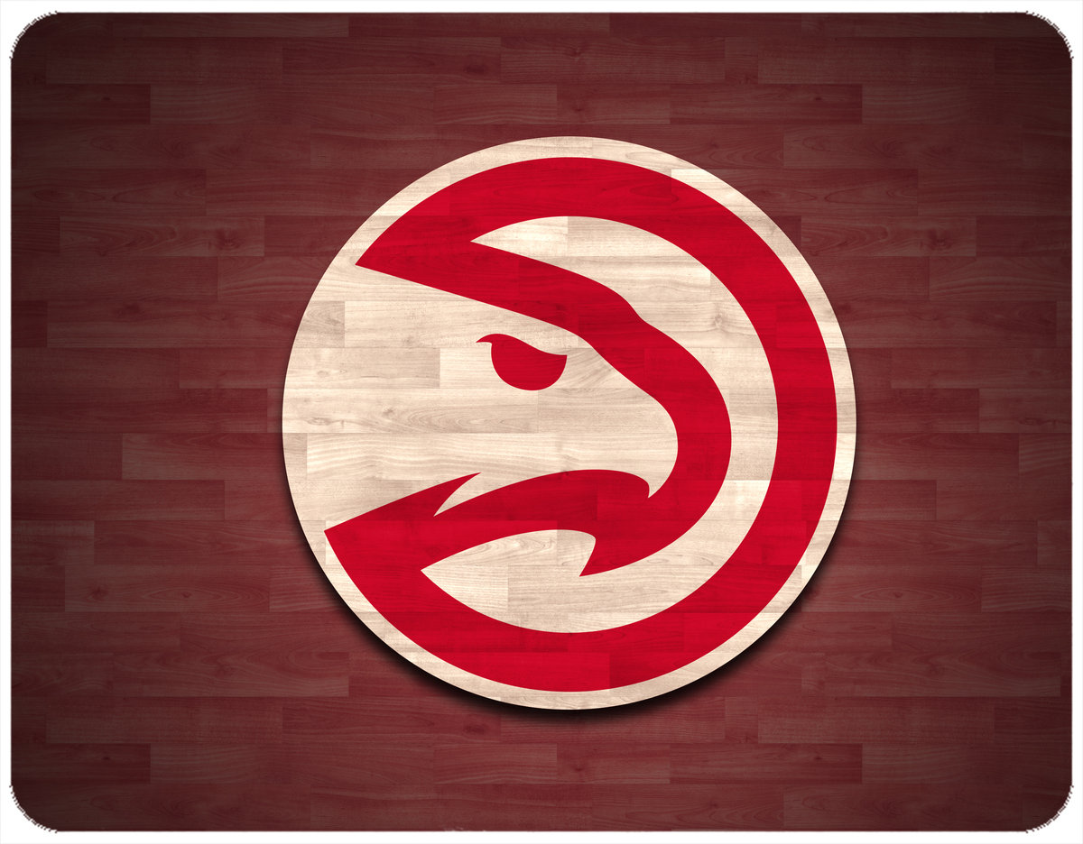 PODKŁADKA POD MYSZKĘ ATLANTA HAWKS + IMIĘ 23x19CM DO LAPTOPA