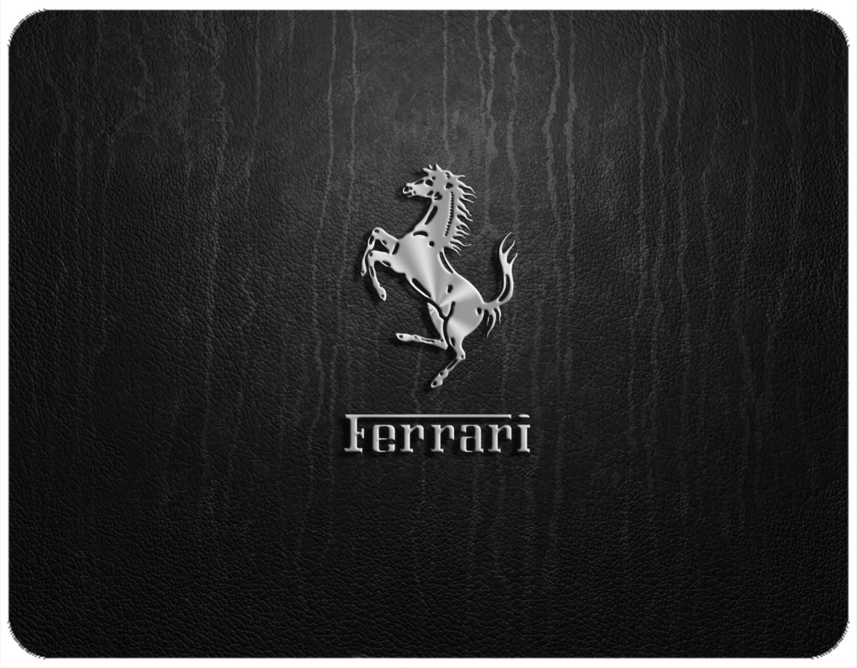 PODKŁADKA POD MYSZKĘ FERRARI Z IMIENIEM 23x19CM DO LAPTOPA