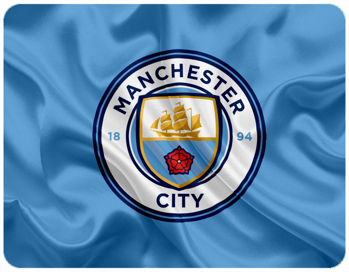 PODKŁADKA POD MYSZKĘ MAN CITY Z IMIENIEM 23x19CM DO LAPTOPA