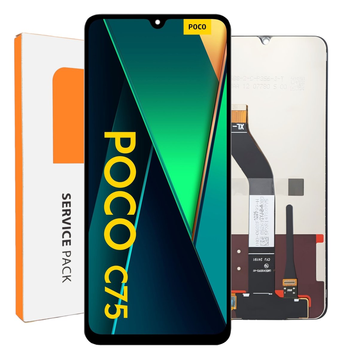 ORYGINAŁ WYŚWIETLACZ EKRAN LCD SZYBKA DOTYK DO XIAOMI POCO C75 2410FPCC5G