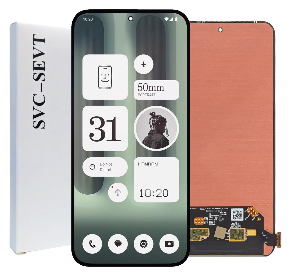 ORYGINAŁ WYŚWIETLACZ EKRAN LCD SZYBKA DOTYK DO NOTHING PHONE 2A PLUS
