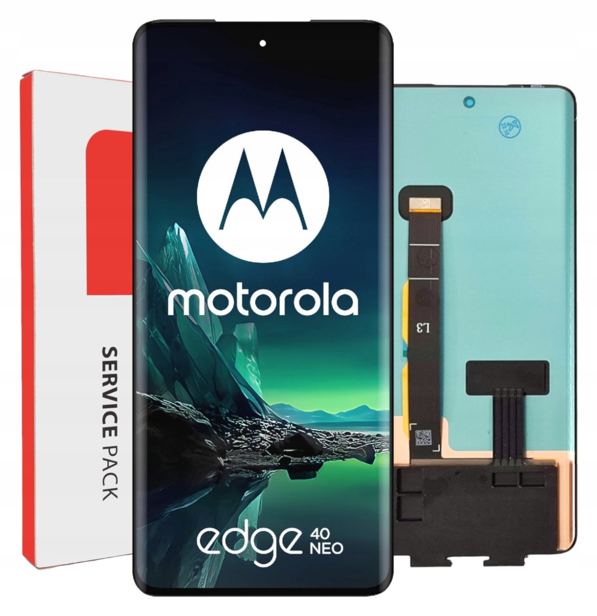 ORYGINAŁ WYŚWIETLACZ EKRAN LCD DOTYK DO MOTOROLA EDGE 40 NEO XT2307-1