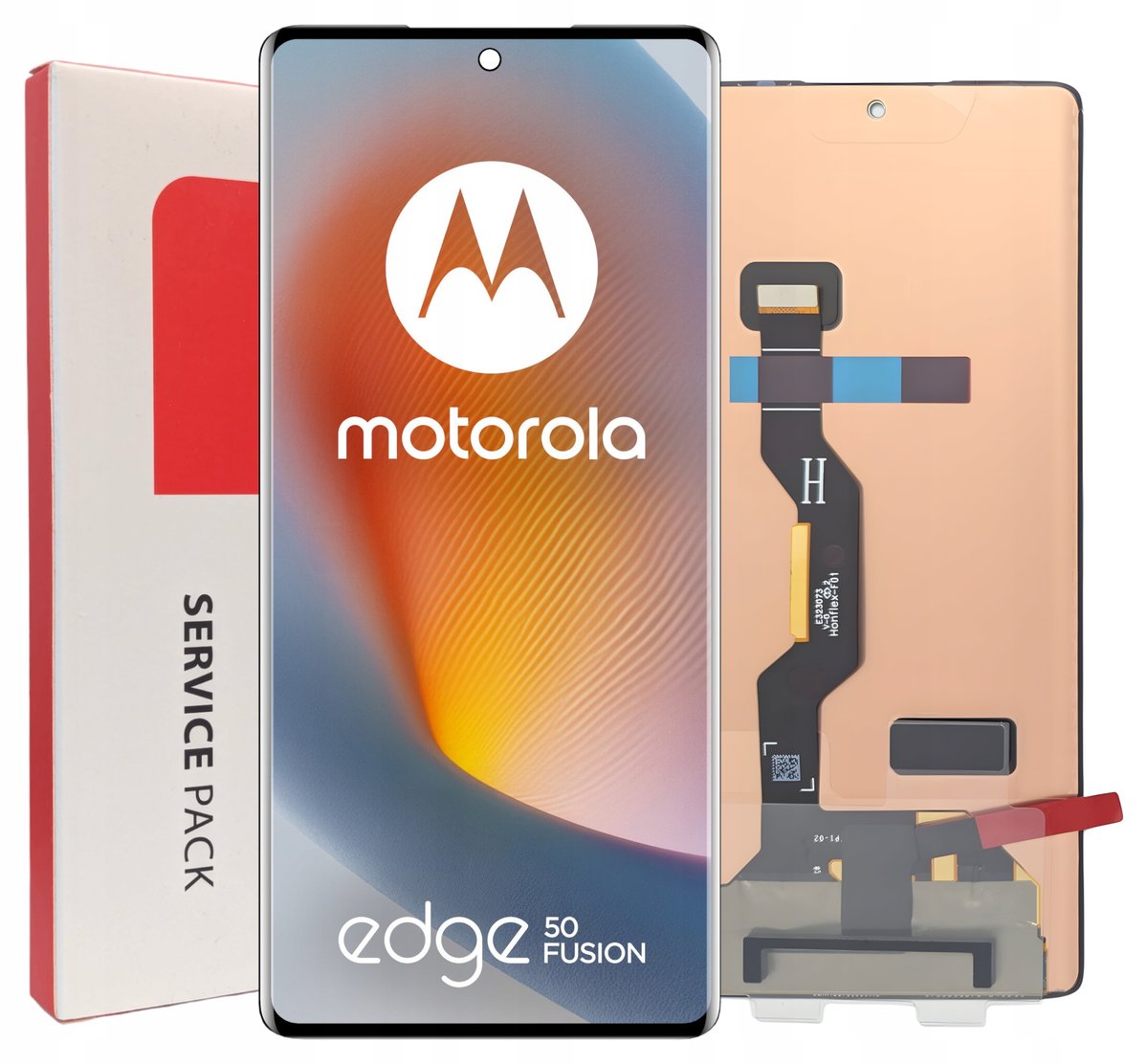 ORYGINAŁ WYŚWIETLACZ EKRAN LCD DOTYK DO TELEFONU MOTOROLA EDGE 50 FUSION