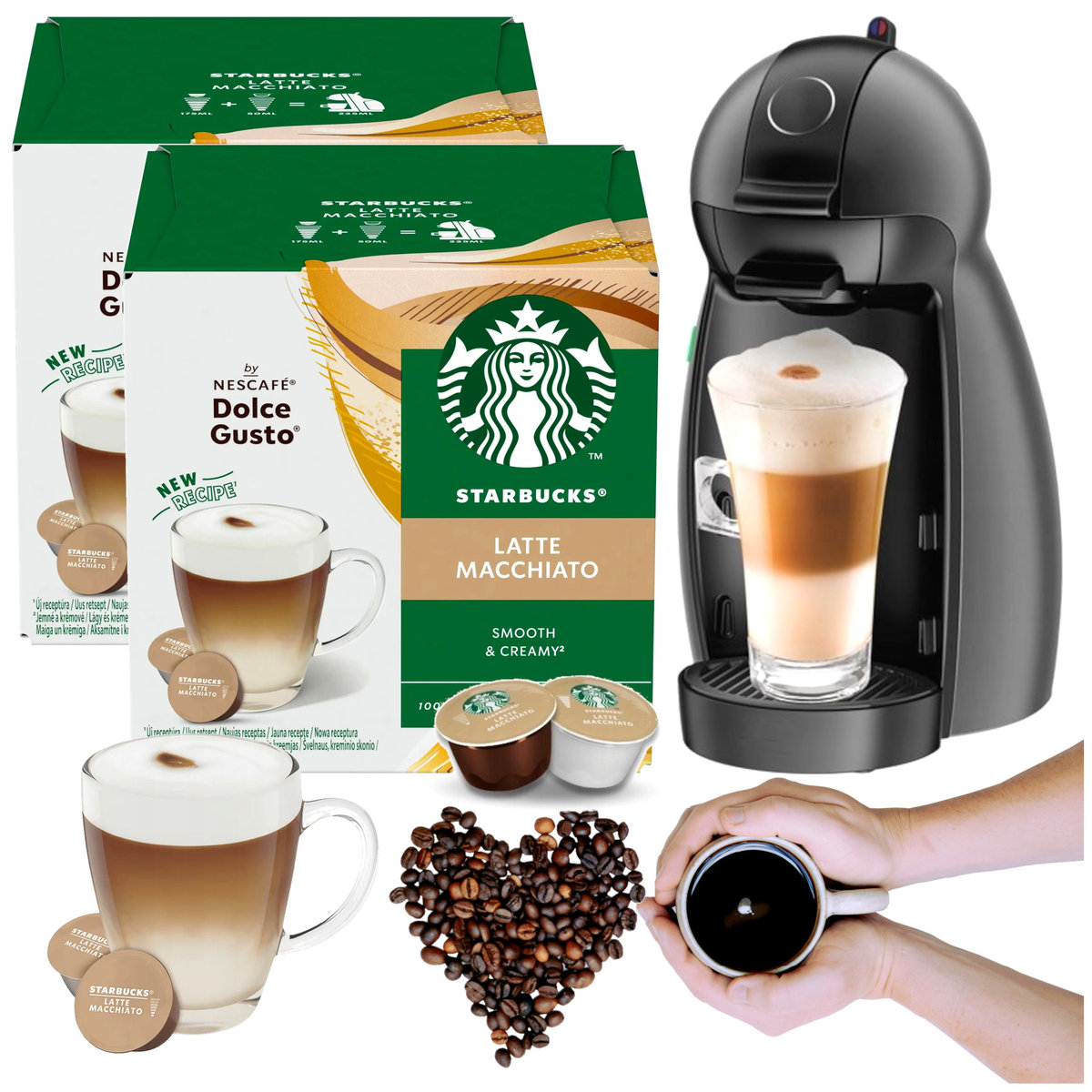 Starbucks kawa zestaw kapsułek do Dolce Gusto Latte Macchiato 2 op. x 6 kaw
