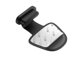 Wtyczka Zatyczka Zaślepka Przeciwpyłowa USB C - Ochrona Portu Ładowania silikonowa czarna z klejem