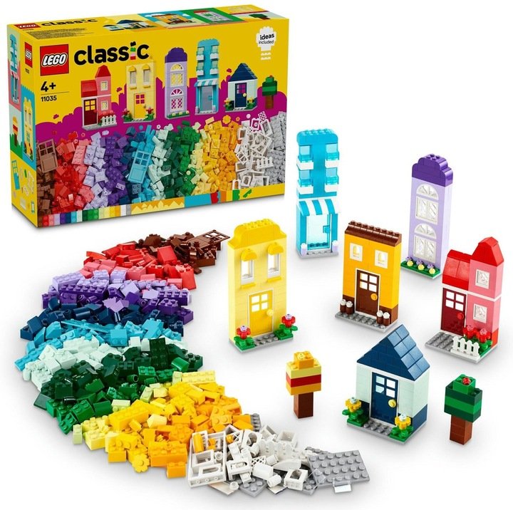LEGO Creator 3 w 1 - Classic Kreatywne domy budowanie LEGO PREZENT DLA CHŁOPCA DZIEWCZYNKI DZIECI