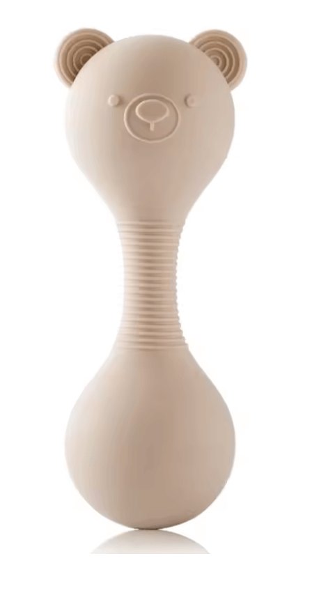 Miś Grzechotka Silikonowy [Kolor Niebieski]