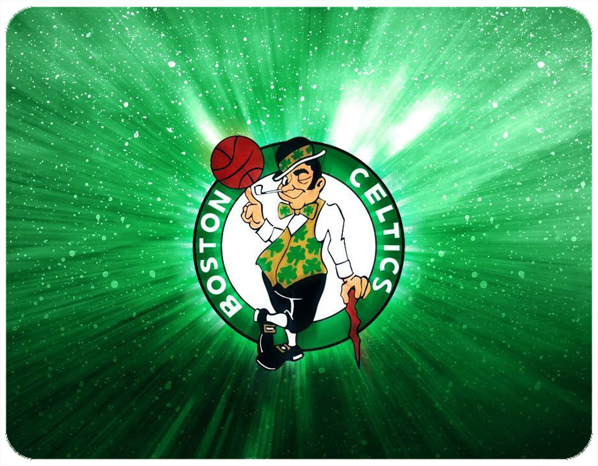 PODKŁADKA POD MYSZKĘ BOSTON CELTICS Z IMIENIEM 23x19CM DO LAPTOPA