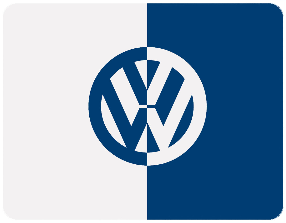 PODKŁADKA POD MYSZKĘ VOLKSWAGEN Z IMIENIEM 23x19CM DO LAPTOPA