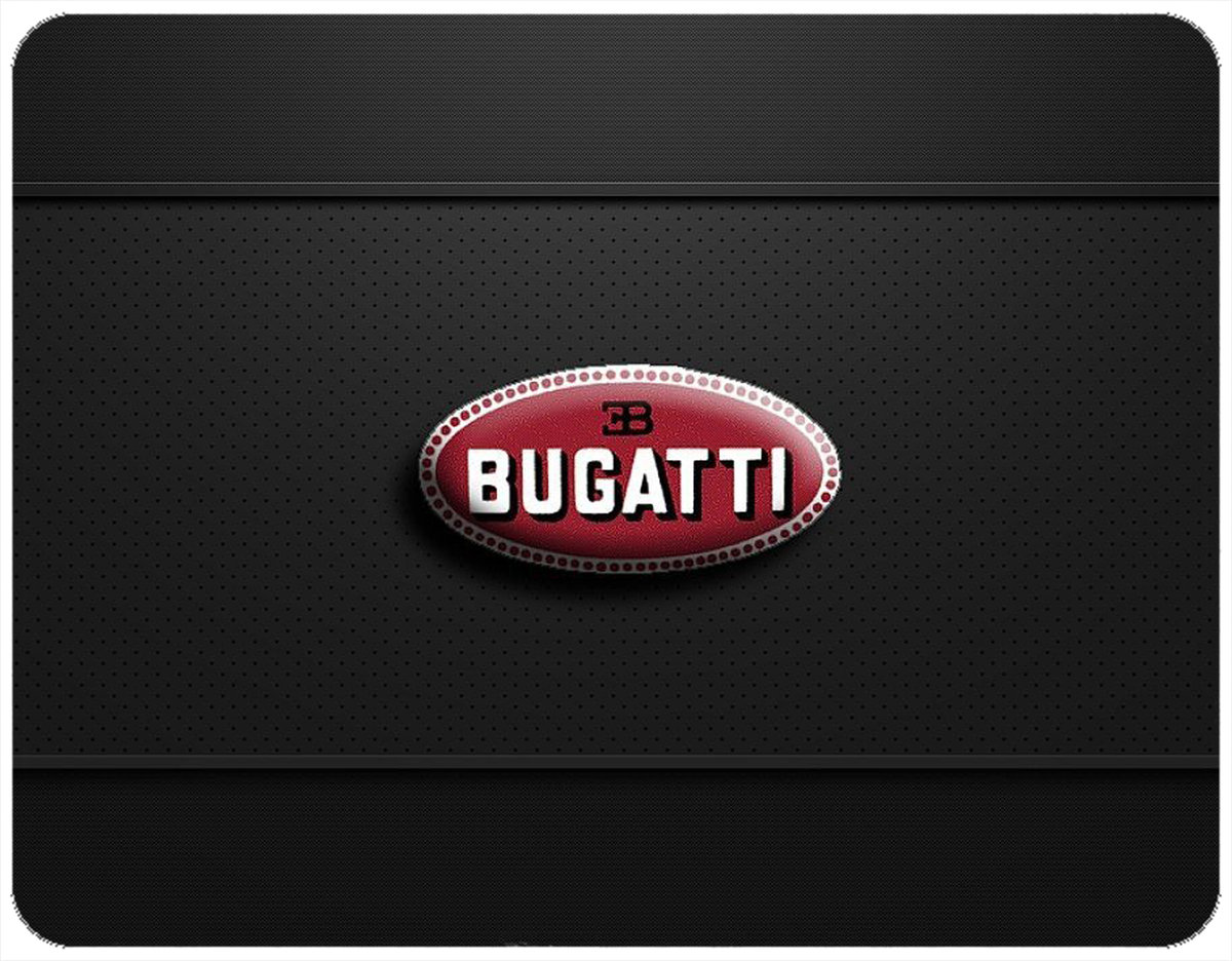 PODKŁADKA POD MYSZKĘ BUGATTI Z IMIENIEM 23x19CM DO LAPTOPA