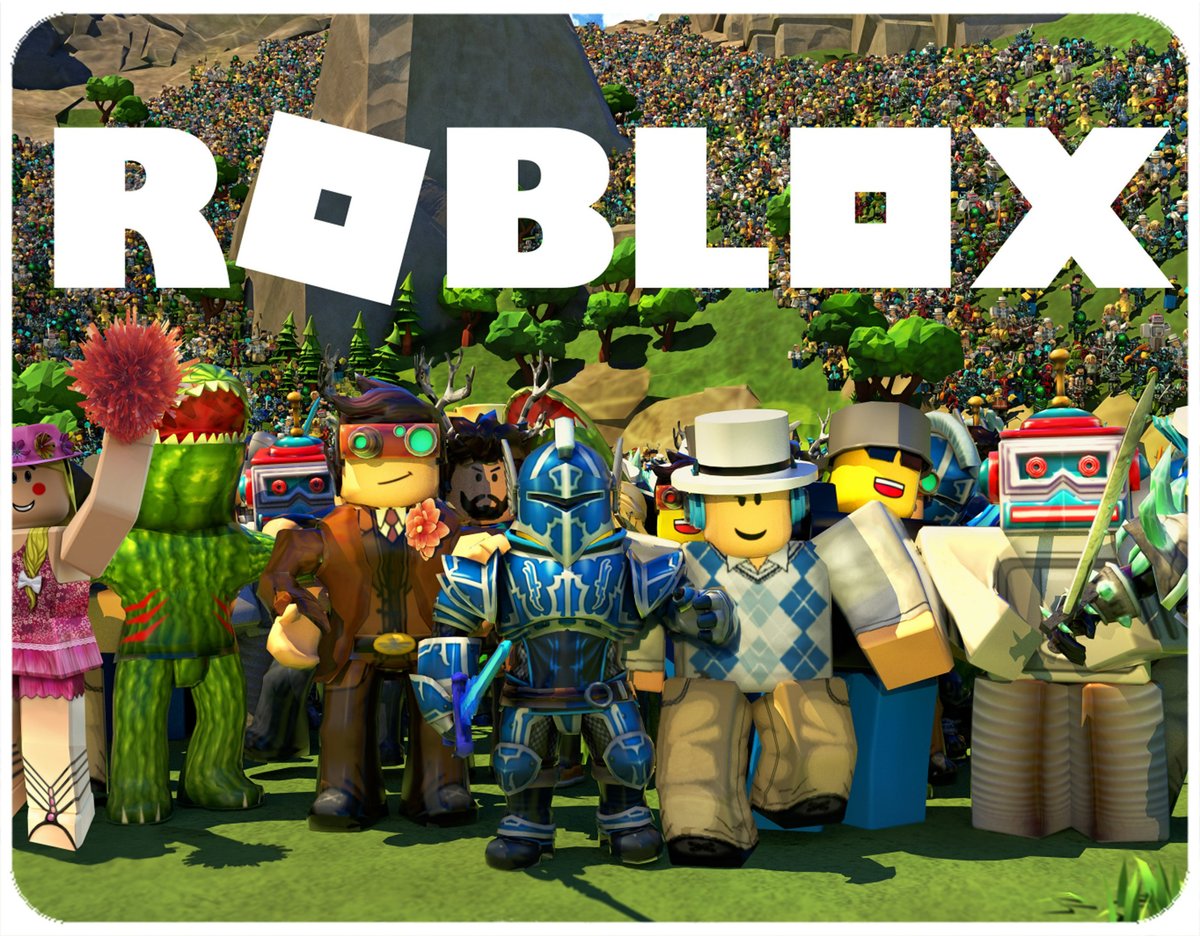 PODKŁADKA POD MYSZKĘ ROBLOX Z IMIENIEM 23x19CM DO LAPTOPA