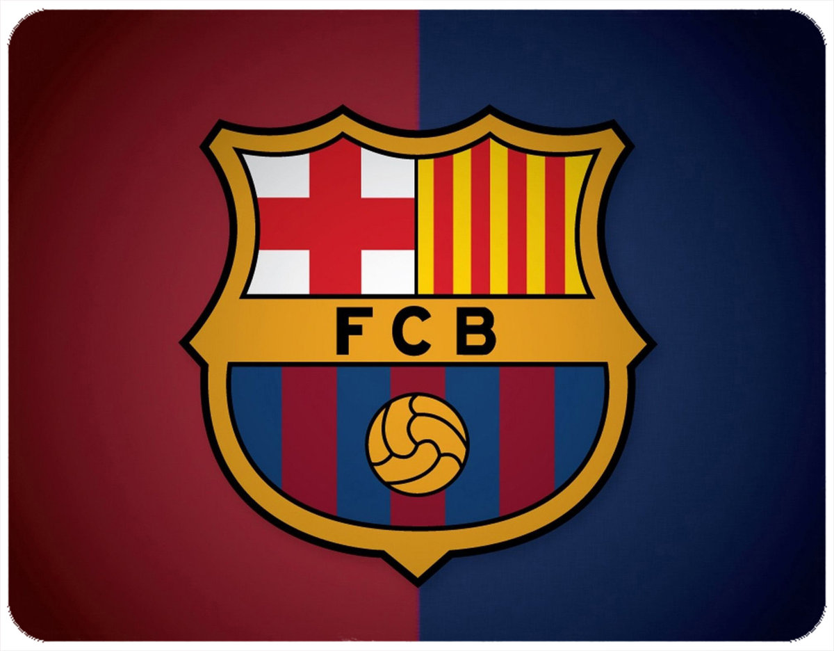 PODKŁADKA POD MYSZKĘ FC BARCELONA Z IMIENIEM 23x19CM DO LAPTOPA