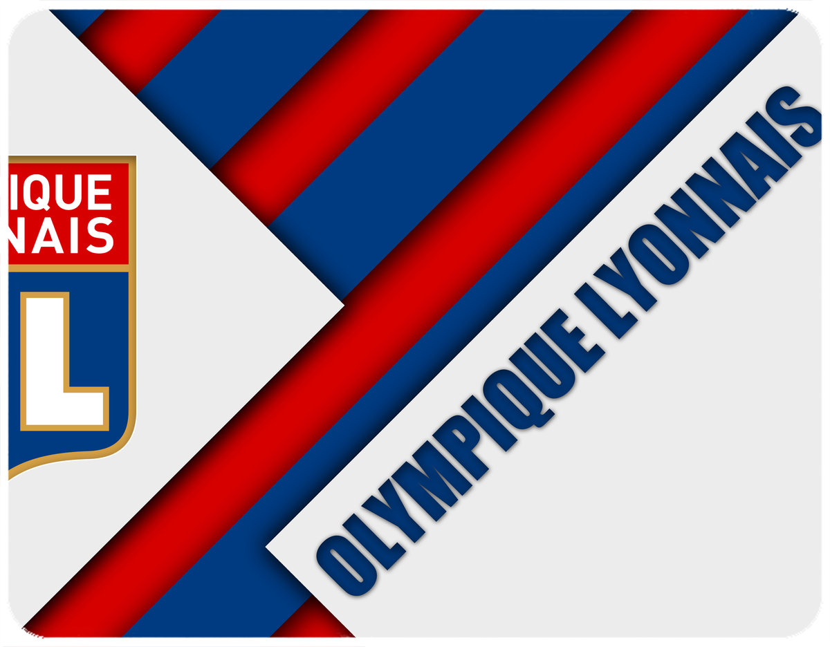 PODKŁADKA POD MYSZKĘ OL LYON Z IMIENIEM 23x19CM DO LAPTOPA